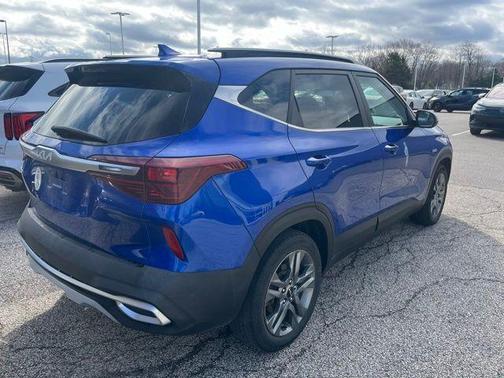 Neptune Blue 2022 Kia Seltos S