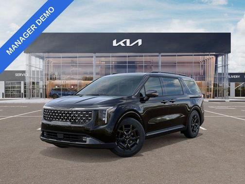 Aurora Black Pearl 2025 Kia Carnival Hybrid SX