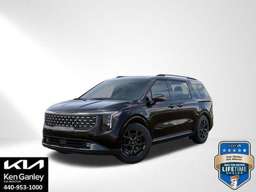 Aurora Black Pearl 2025 Kia Carnival Hybrid SX