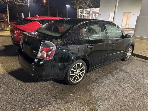 Super Black 2008 Nissan Sentra SE-R Spec V