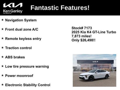 2025 Kia K4 GT-Line Turbo