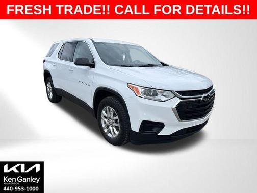 Summit White 2020 Chevrolet Traverse LS