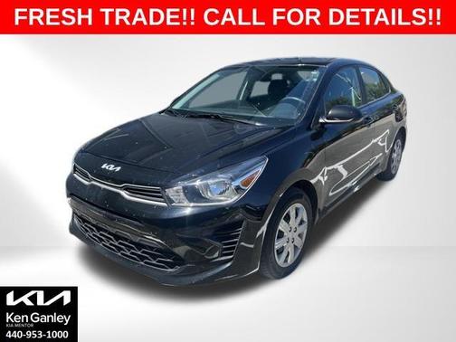 Aurora Black 2022 Kia Rio S
