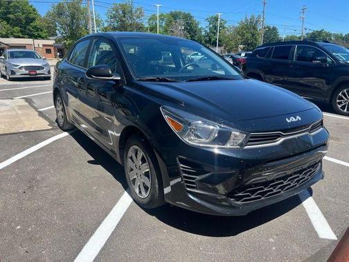 Aurora Black 2022 Kia Rio S