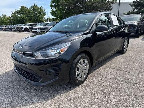 Aurora Black 2022 Kia Rio S