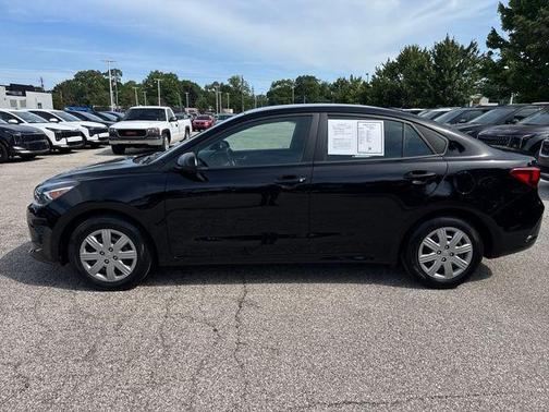 Aurora Black 2022 Kia Rio S
