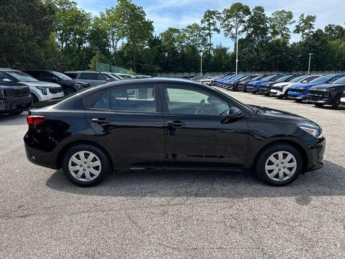 Aurora Black 2022 Kia Rio S