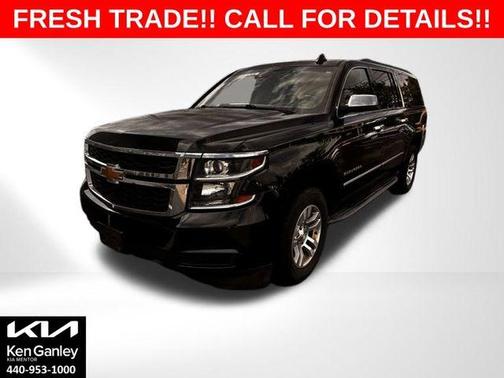Black 2017 Chevrolet Suburban LT