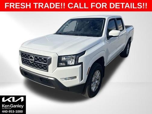 Glacier White 2022 Nissan Frontier SV