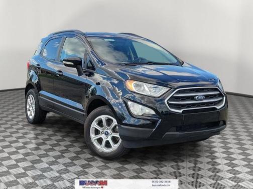 SHADOW BLACK 2020 Ford EcoSport SE
