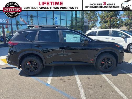 Super Black 2026 Nissan Rogue Rock Creek