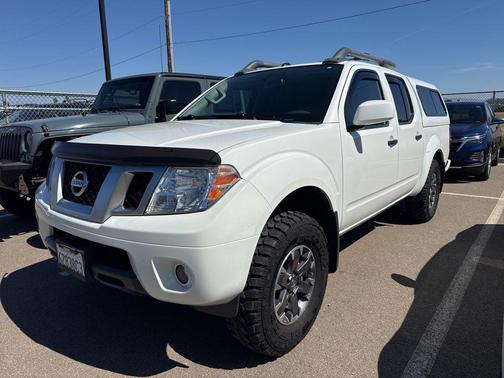 Glacier White 2020 Nissan Frontier PRO-4X