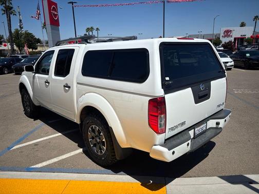Glacier White 2020 Nissan Frontier PRO-4X