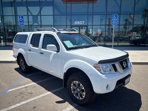 Glacier White 2020 Nissan Frontier PRO-4X