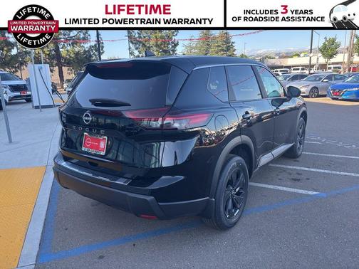 Super Black 2026 Nissan Rogue SV