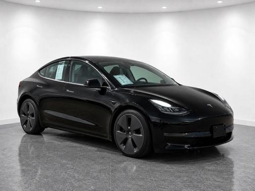 Solid Black 2019 Tesla Model 3 Long Range