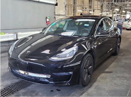 Solid Black 2019 Tesla Model 3 Long Range