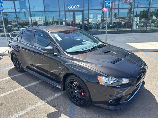 Phantom Black 2015 Mitsubishi Lancer Evolution MR
