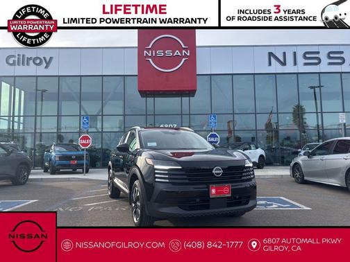 Super Black 2026 Nissan Kicks SV