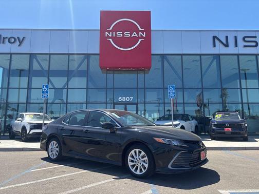 Midnight Black Metallic 2024 Toyota Camry LE