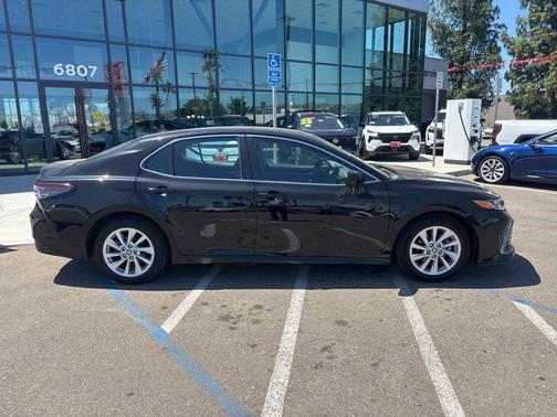Midnight Black Metallic 2024 Toyota Camry LE