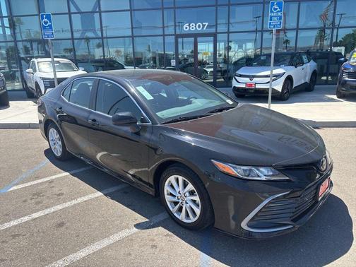 Midnight Black Metallic 2024 Toyota Camry LE