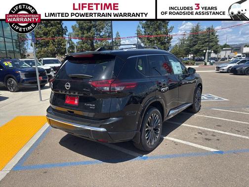 Super Black 2026 Nissan Rogue Platinum