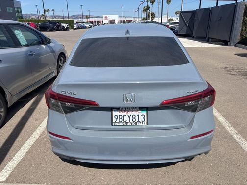 Light Blue 2022 Honda Civic Sport