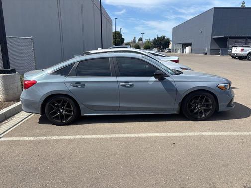Light Blue 2022 Honda Civic Sport