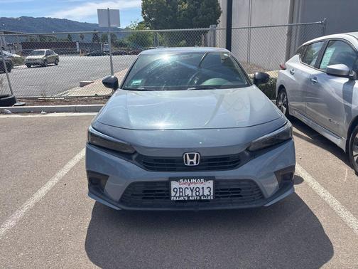 Light Blue 2022 Honda Civic Sport