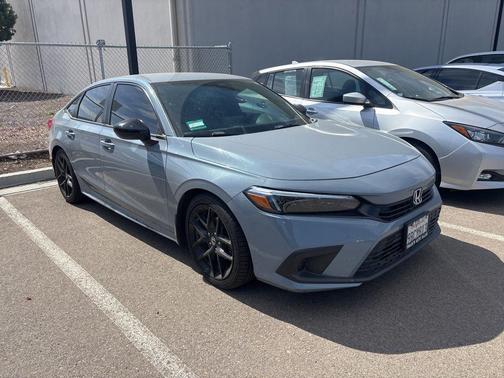 Light Blue 2022 Honda Civic Sport