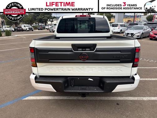 Glacier White 2025 Nissan Frontier PRO-X