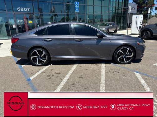 Modern Steel Metallic 2019 Honda Accord Sport