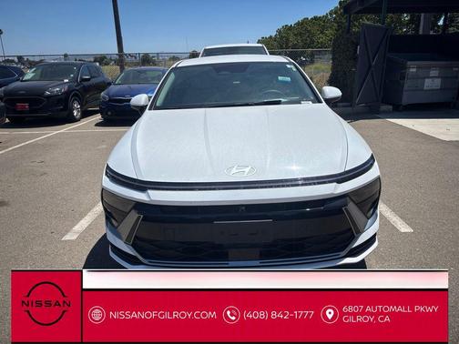 Serenity White 2024 Hyundai SONATA SEL