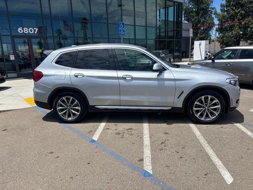 Glacier Silver Metallic 2019 BMW X3 xDrive30i