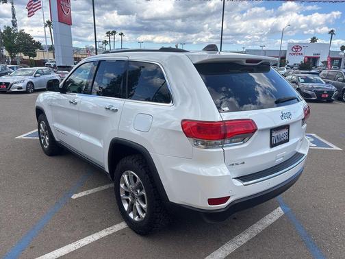 Bright White Clearcoat 2016 Jeep Grand Cherokee Limited