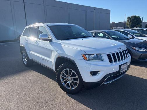 Bright White Clearcoat 2016 Jeep Grand Cherokee Limited