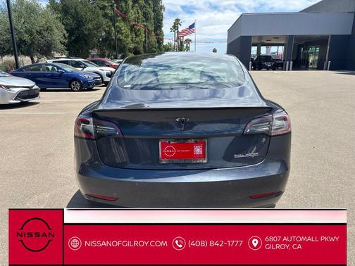 Gray 2021 Tesla Model 3 Performance