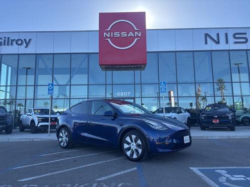 Deep Blue Metallic 2021 Tesla Model Y Long Range Dual Motor All-Wheel Drive