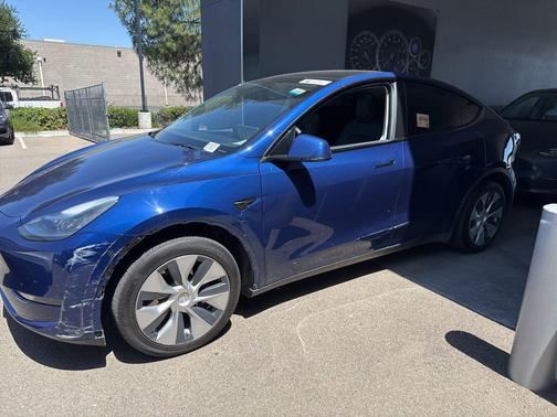 Deep Blue Metallic 2021 Tesla Model Y Long Range Dual Motor All-Wheel Drive