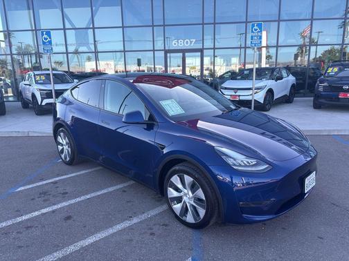 Deep Blue Metallic 2021 Tesla Model Y Long Range Dual Motor All-Wheel Drive