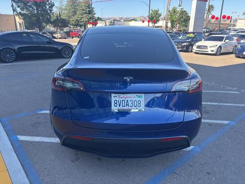 Deep Blue Metallic 2021 Tesla Model Y Long Range Dual Motor All-Wheel Drive