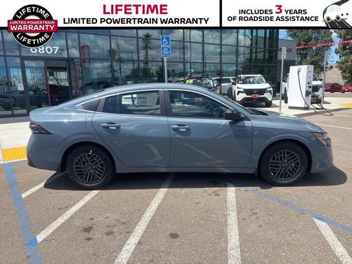 Atlantic Gray Metallic 2026 Nissan Sentra SV