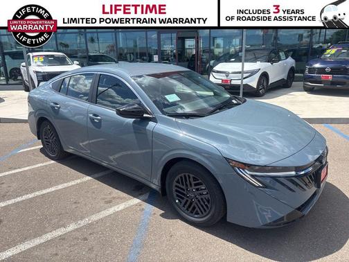 Atlantic Gray Metallic 2026 Nissan Sentra SV