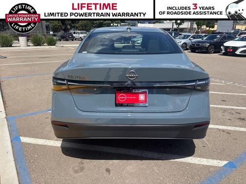 Atlantic Gray Metallic 2026 Nissan Sentra SV