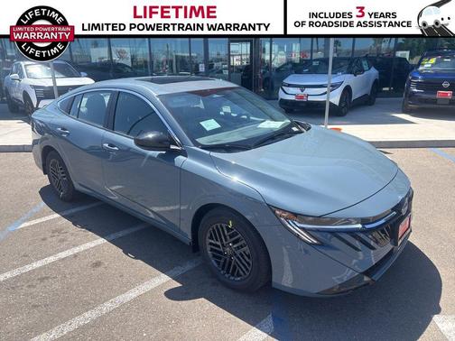 Atlantic Gray Metallic 2026 Nissan Sentra SV