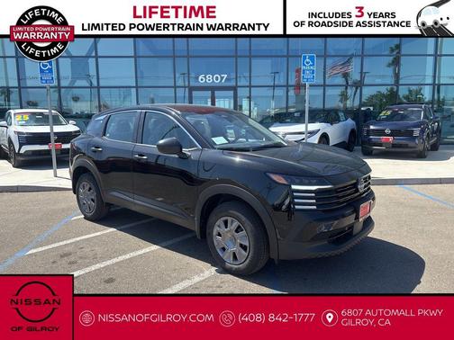 Super Black 2026 Nissan Kicks S