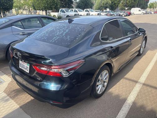 Galactic Aqua Mica 2021 Toyota Camry LE
