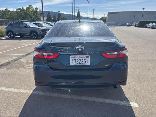 Galactic Aqua Mica 2021 Toyota Camry LE