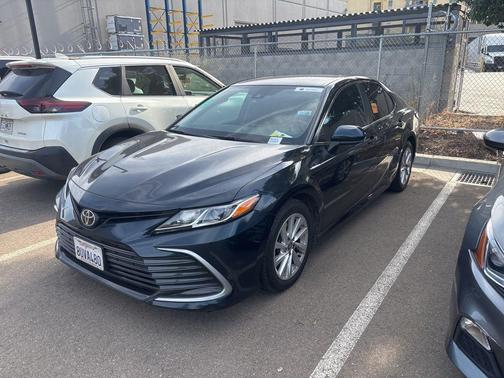 Galactic Aqua Mica 2021 Toyota Camry LE
